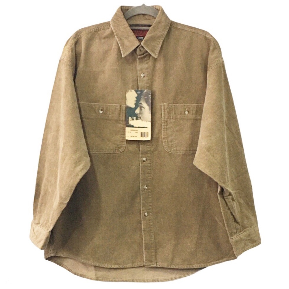 Vintage RG Browns men’s corduroy 90’S shirt